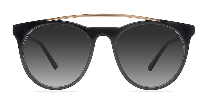 Miami Vice Black Acetate Sunglass Frames from EyeBuyDirect