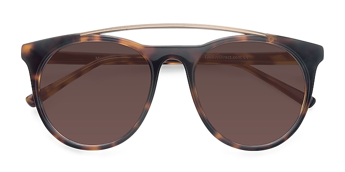 Tortoise Miami Vice -  Acetate Sunglasses