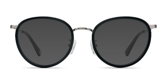 Reves Black Acetate Sunglass Frames from EyeBuyDirect