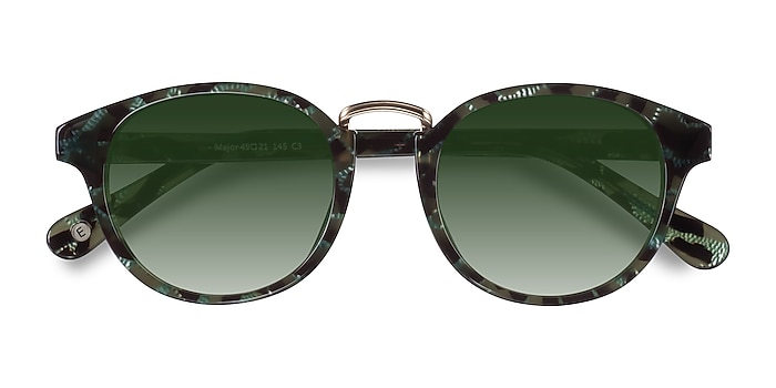 Green Major -  Acetate Sunglasses