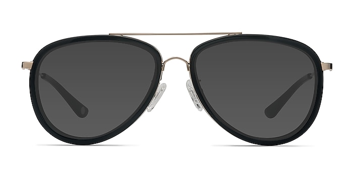 Duke Black Acetate Sunglass Frames from EyeBuyDirect