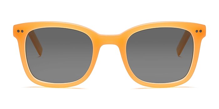 Peach Matte Orange Acetate Sunglass Frames from EyeBuyDirect