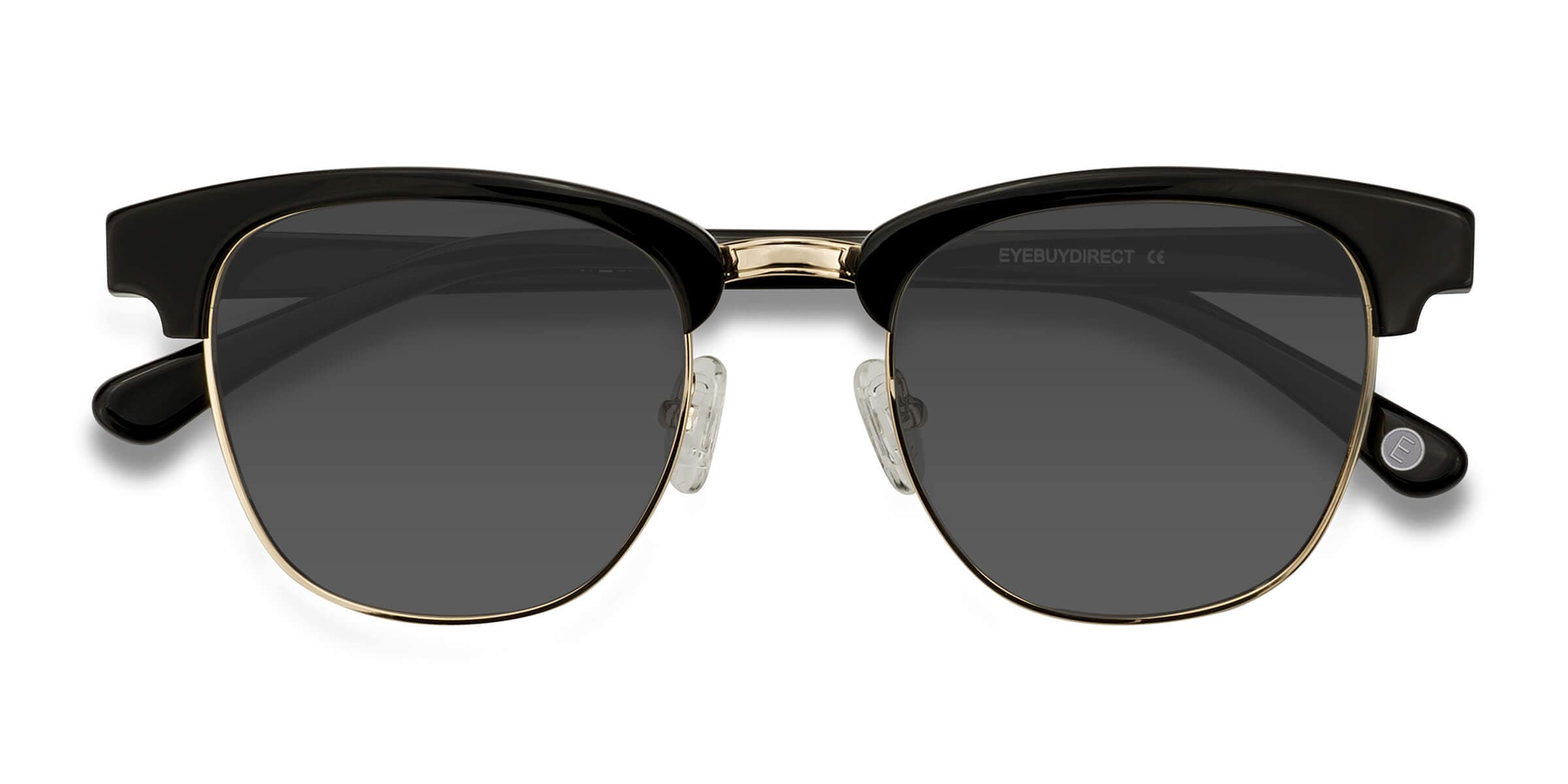 Black store browline sunglasses