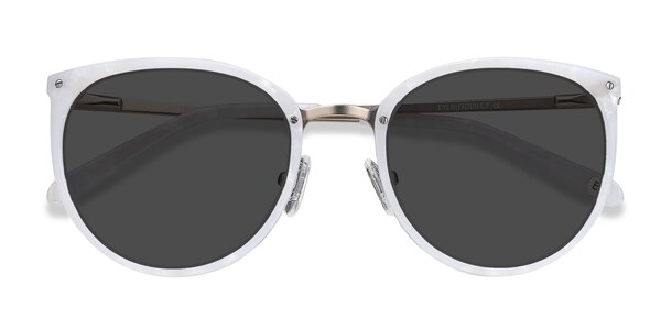 Crush - Cat Eye Ivory Frame Sunglasses For Women | Eyebuydirect