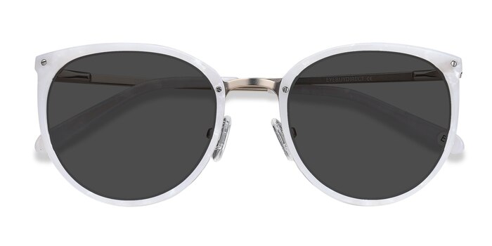 Ivory Crush -  Acetate, Metal Sunglasses