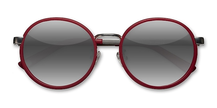 Matte Red Lady Bird -  Acetate Sunglasses