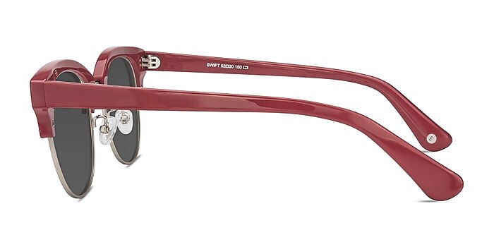 Swift Red Acetate Sunglass Frames from EyeBuyDirect