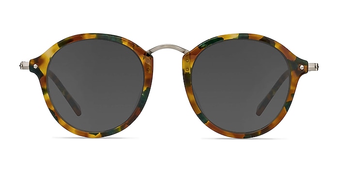 Atmos Green Floral Acetate Sunglass Frames from EyeBuyDirect