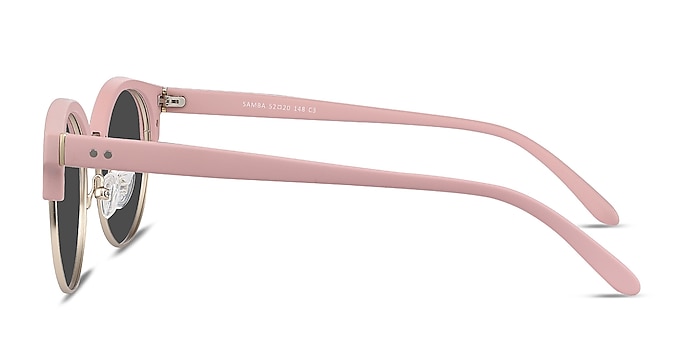 Samba Pink Plastic-metal Sunglass Frames from EyeBuyDirect