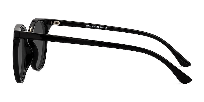 Lulu Black Plastic-metal Sunglass Frames from EyeBuyDirect