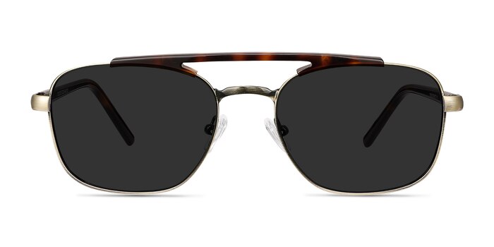 Decode - Aviator Tortoise Bronze Frame Sunglasses For Men | Eyebuydirect