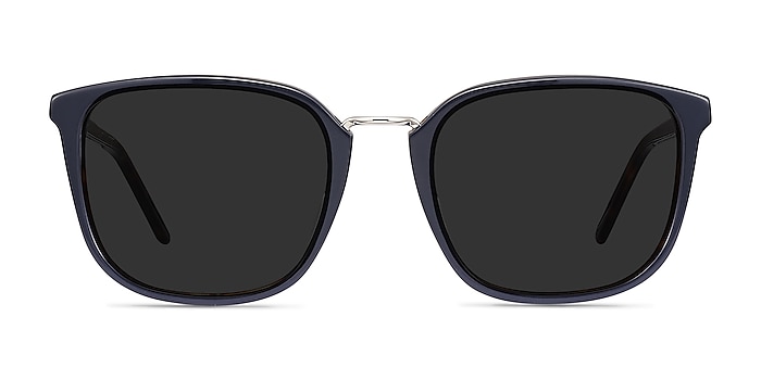 Yuma Navy Acetate-metal Sunglass Frames from EyeBuyDirect