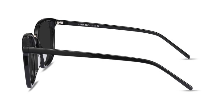 Yuma Black Acetate-metal Sunglass Frames from EyeBuyDirect