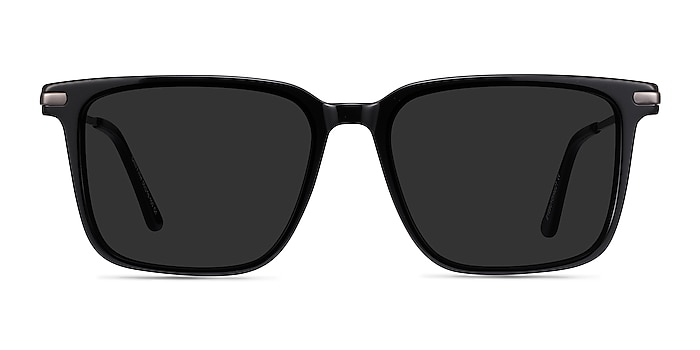 Griffith Black Acetate-metal Sunglass Frames from EyeBuyDirect