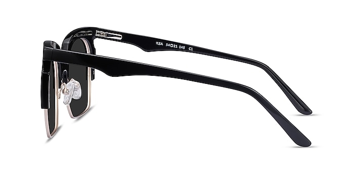 Ilsa Black Acetate-metal Sunglass Frames from EyeBuyDirect