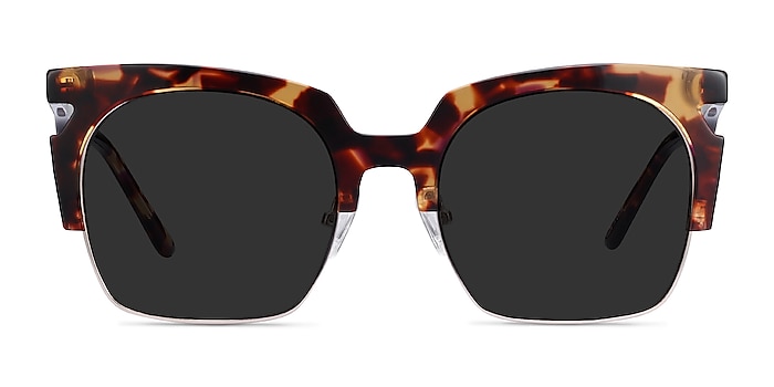 Ilsa Tortoise Acetate-metal Sunglass Frames from EyeBuyDirect