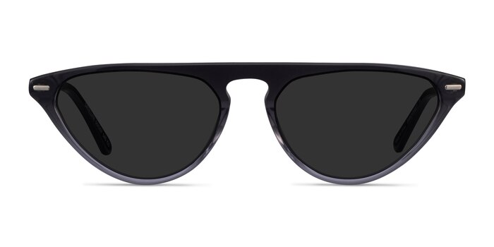 Satellite Clear Gray Acetate Sunglass Frames from EyeBuyDirect