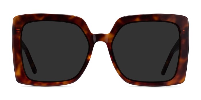 Hollywood Tortoise Acetate Sunglass Frames from EyeBuyDirect