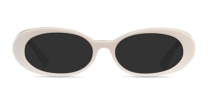 Winona Beige Acetate Sunglass Frames from EyeBuyDirect