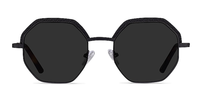 Futurist Matte Black Acetate Sunglass Frames from EyeBuyDirect