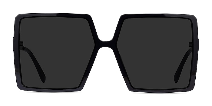 Prix Black Acetate Sunglass Frames from EyeBuyDirect
