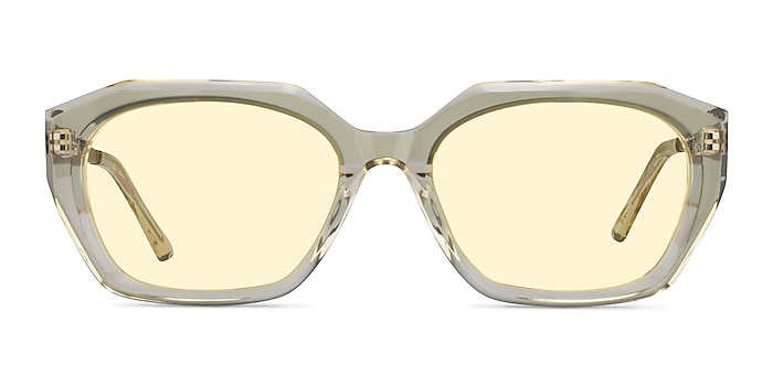 Spritz Yellow Translusant Acetate Sunglass Frames from EyeBuyDirect