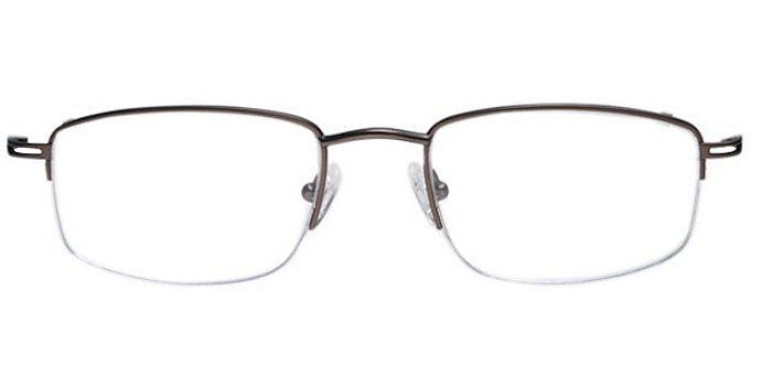Chancellor Brown Titanium Eyeglass Frames from EyeBuyDirect