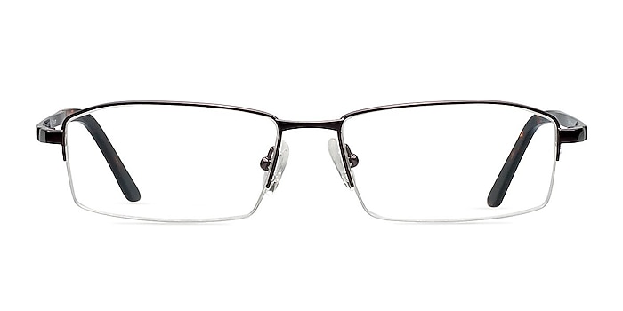 Camden Gray Titanium Eyeglass Frames from EyeBuyDirect