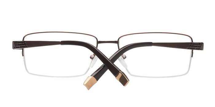 Brown Aron -  Lightweight Titanium Eyeglasses