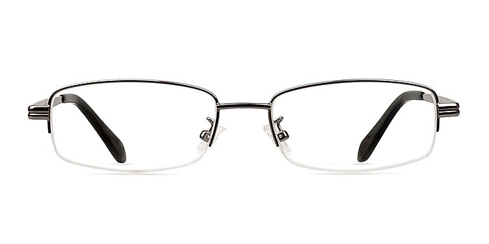 Aydin Gunmetal Titanium Eyeglass Frames from EyeBuyDirect