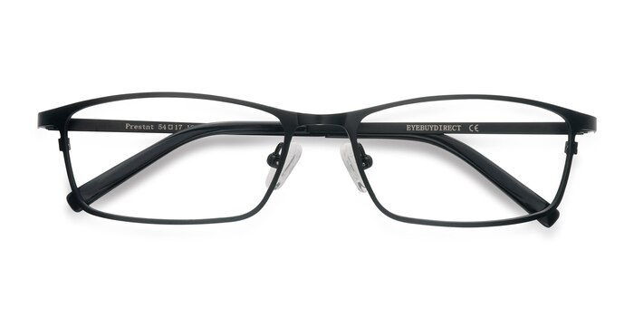 Black Prestnt -  Lightweight Titanium Eyeglasses