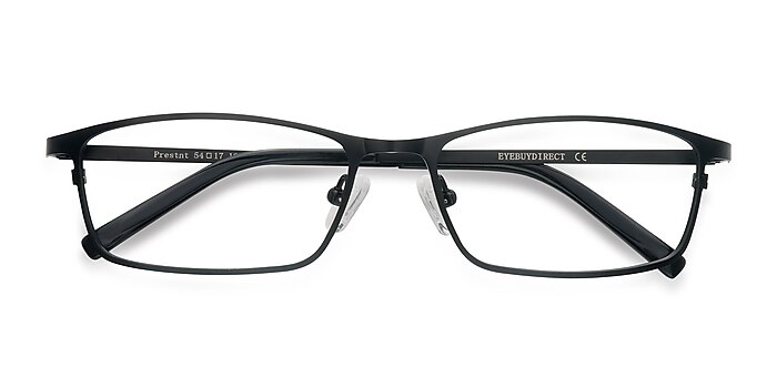 Black Prestnt -  Lightweight Titanium Eyeglasses