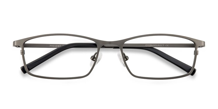 Gunmetal  Present -  Lightweight Titanium Eyeglasses