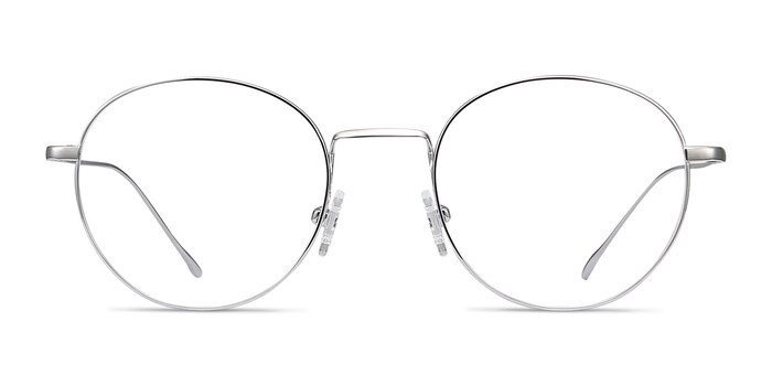 Aegis Silver Titanium Eyeglass Frames from EyeBuyDirect