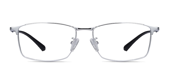 Constant Argenté Titane Montures de lunettes de vue d'EyeBuyDirect