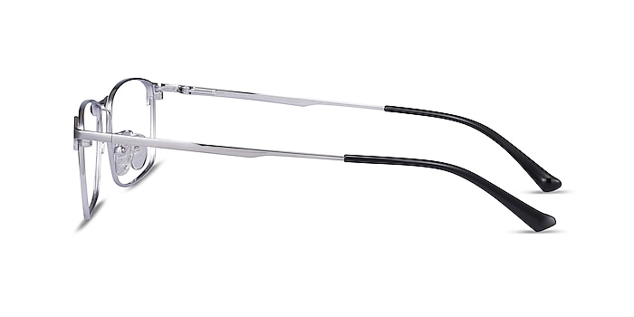 Constant Silver Titanium Eyeglass Frames from EyeBuyDirect