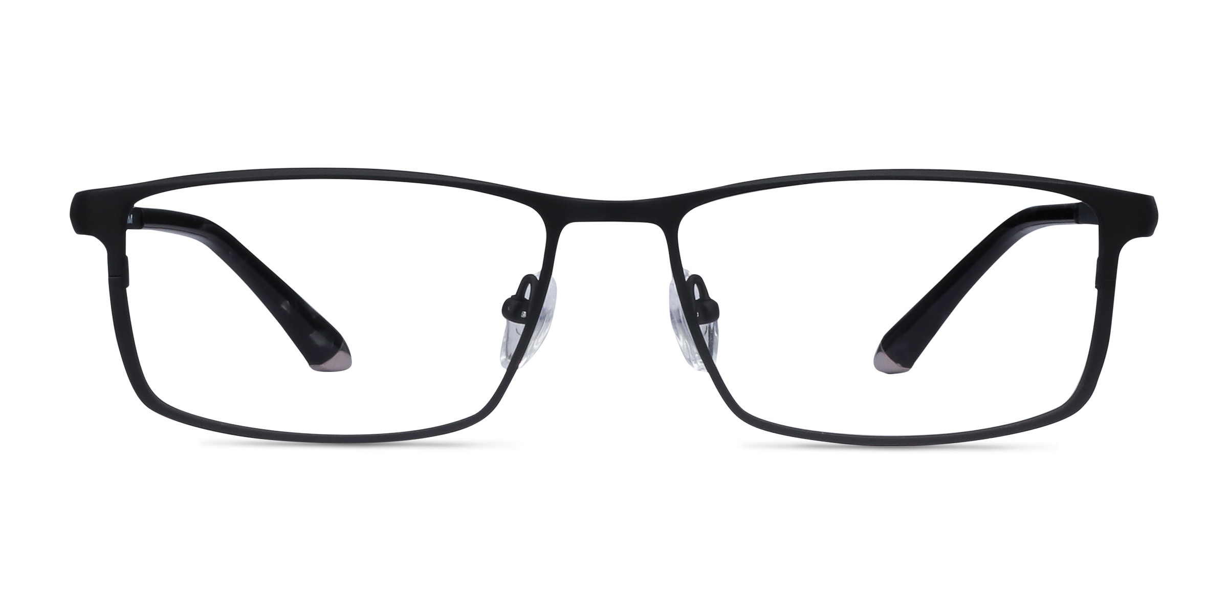 Driven Rectangle Black Glasses for Men | Eyebuydirect