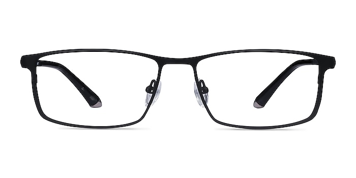 Driven Black Titanium Eyeglass Frames from EyeBuyDirect