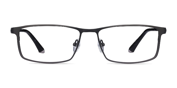 Driven Gunmetal Titane Montures de lunettes de vue d'EyeBuyDirect