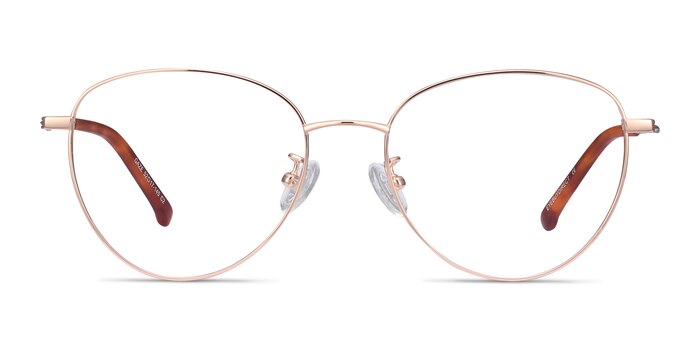 Gaze Or rose Titane Montures de lunettes de vue d'EyeBuyDirect