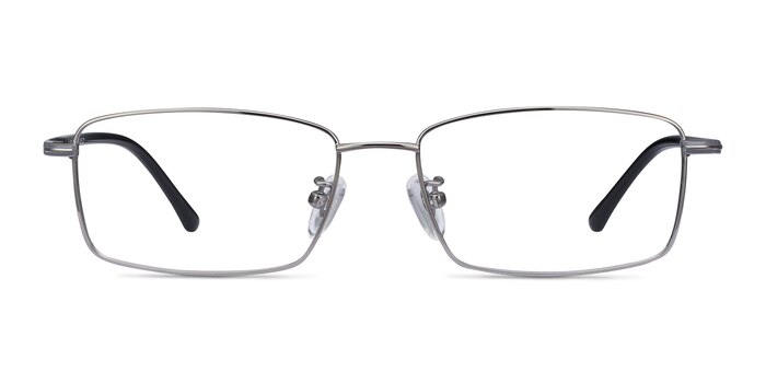 Holmst Gunmetal Titanium Eyeglass Frames from EyeBuyDirect