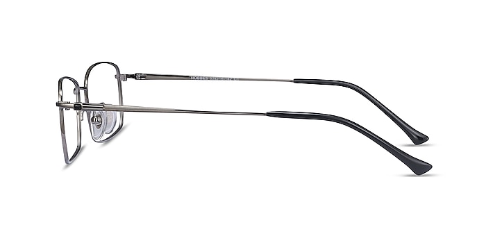Hobbes Gunmetal Titanium Eyeglass Frames from EyeBuyDirect