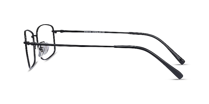 Embark Black Titanium Eyeglass Frames from EyeBuyDirect