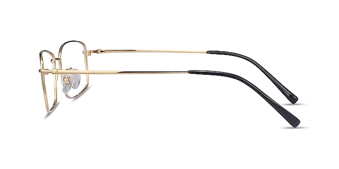 Embark Golden Titanium Eyeglass Frames from EyeBuyDirect