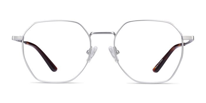Comet Silver Titanium Eyeglass Frames from EyeBuyDirect