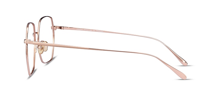 Holistic Rose Gold Titanium Eyeglass Frames from EyeBuyDirect