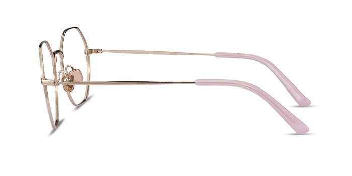 Cecily Doré Titane Montures de lunettes de vue d'EyeBuyDirect