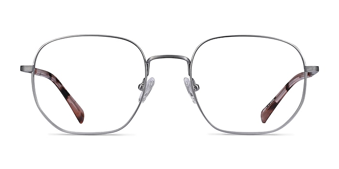 Dante Gunmetal Titanium Eyeglass Frames from EyeBuyDirect
