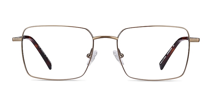 Apex Bronze Titanium Eyeglass Frames from EyeBuyDirect