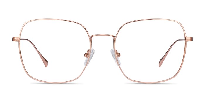 Meteor Rose Gold Titanium Eyeglass Frames from EyeBuyDirect